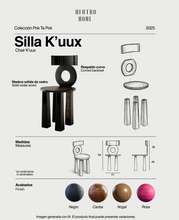 Load image into Gallery viewer, SILLA K’UUX - MADERA DE CEDRO